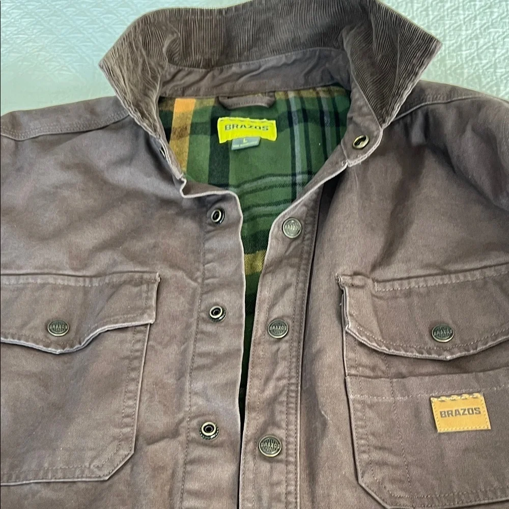 Brazos Men's Brown Barn Jacket